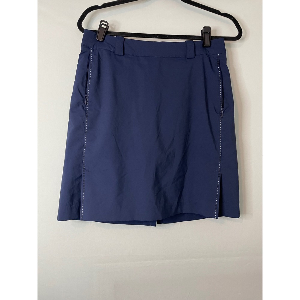 Nike‎ Golf Skort Navy Blue Pleated Golf Tennis Activewear Women's Size Small